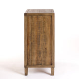 Reclaimed Wood Keeping Drawers Small Cabinet