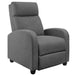 Recliner Chair Adjustable Home Theater Single Fabric Sofa Furniture with Thick Seat Cushion and Backrest Living Room Recliners
