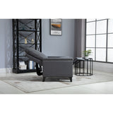 Recliner Chair Velvet Manual Standard Reclining Sofa Living Room Chair