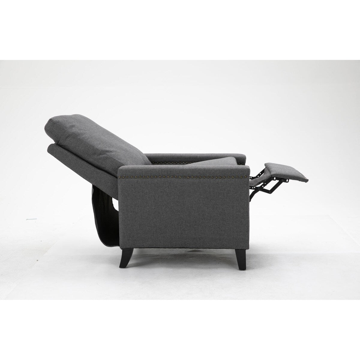 Recliner Chair Velvet Manual Standard Reclining Sofa Living Room Chair