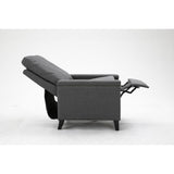 Recliner Chair Velvet Manual Standard Reclining Sofa Living Room Chair