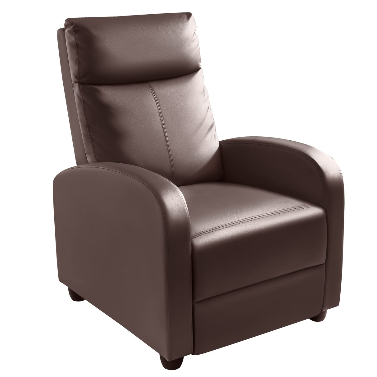 Recliner Chair, Recliner Sofa PU Leather for Adults, Recliners Home Theater Seating with Lumbar Support, Reclining Sofa Chair