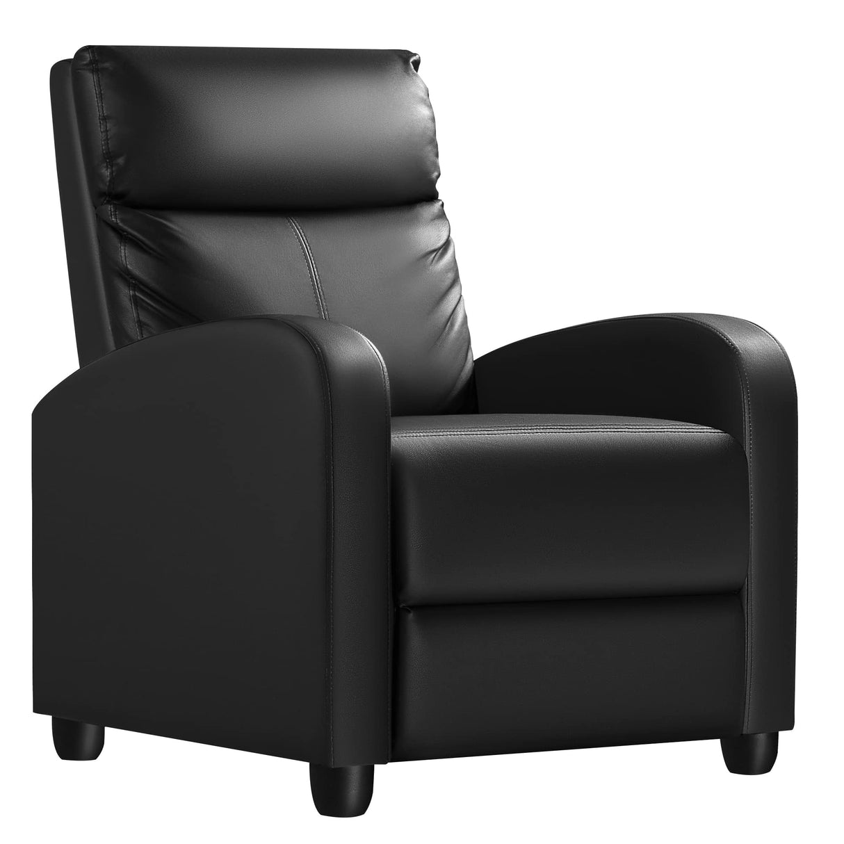 Recliner Chair, Recliner Sofa PU Leather for Adults, Recliners Home Theater Seating with Lumbar Support, Reclining Sofa Chair