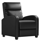 Recliner Chair, Recliner Sofa PU Leather for Adults, Recliners Home Theater Seating with Lumbar Support, Reclining Sofa Chair