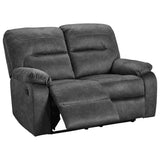Reclining Loveseat with Corner blocked Frame, Slate Grey
