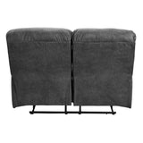 Reclining Loveseat with Corner blocked Frame, Slate Grey