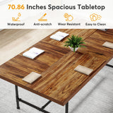 Rectangle Meeting Seminar Table for Conference Room, 70.8" W x 35.4" D
