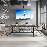 Rectangle Meeting Seminar Table for Conference Room, 70.8" W x 35.4" D