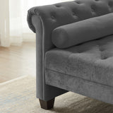 Rectangular Queen Benches Bedside Sofa with Armrests