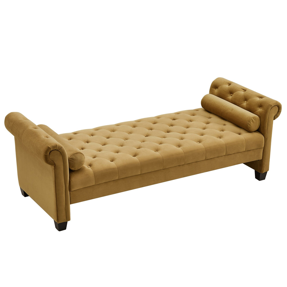 Rectangular Queen Benches Bedside Sofa with Armrests