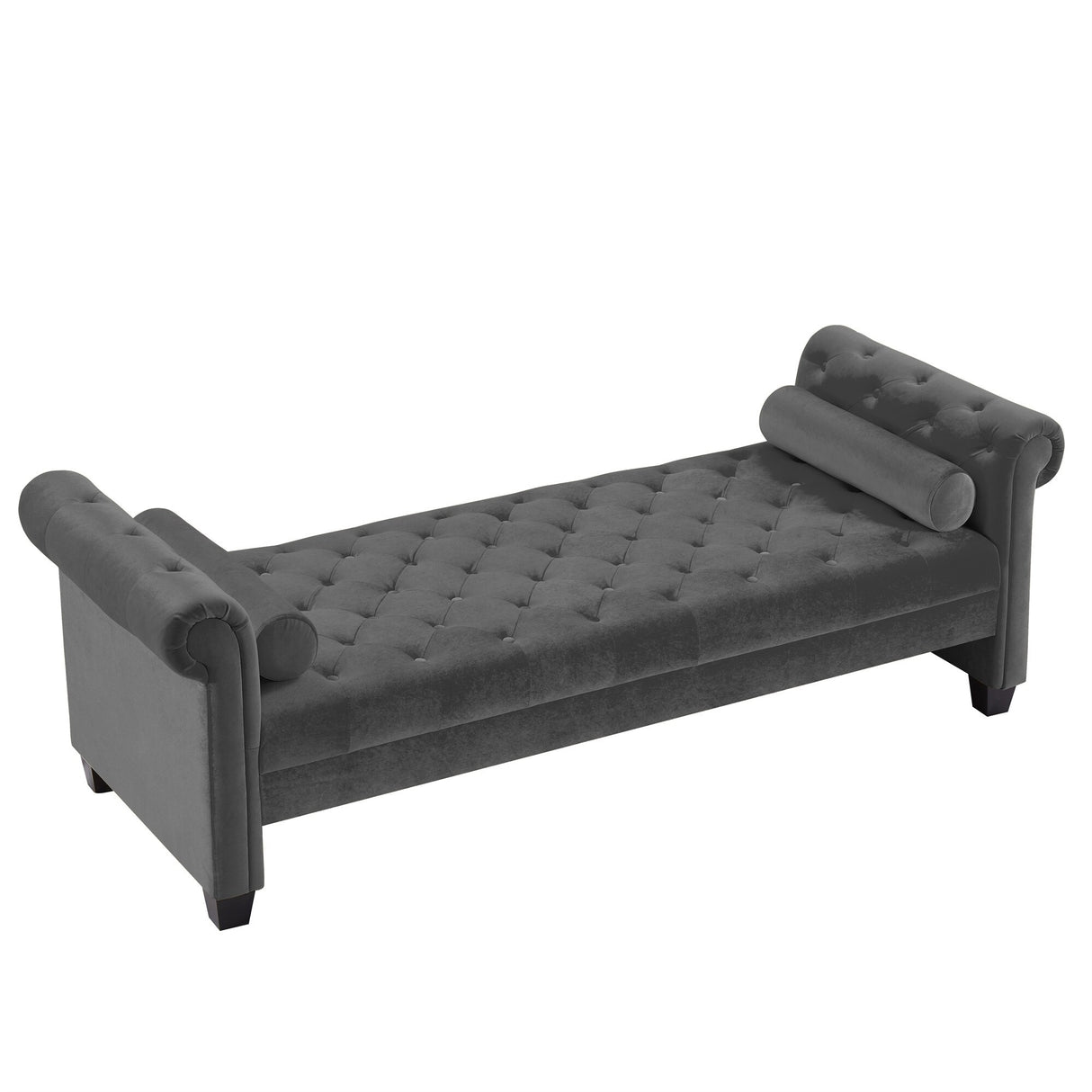 Rectangular Queen Benches Bedside Sofa with Armrests