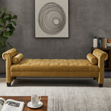 Rectangular Queen Benches Bedside Sofa with Armrests