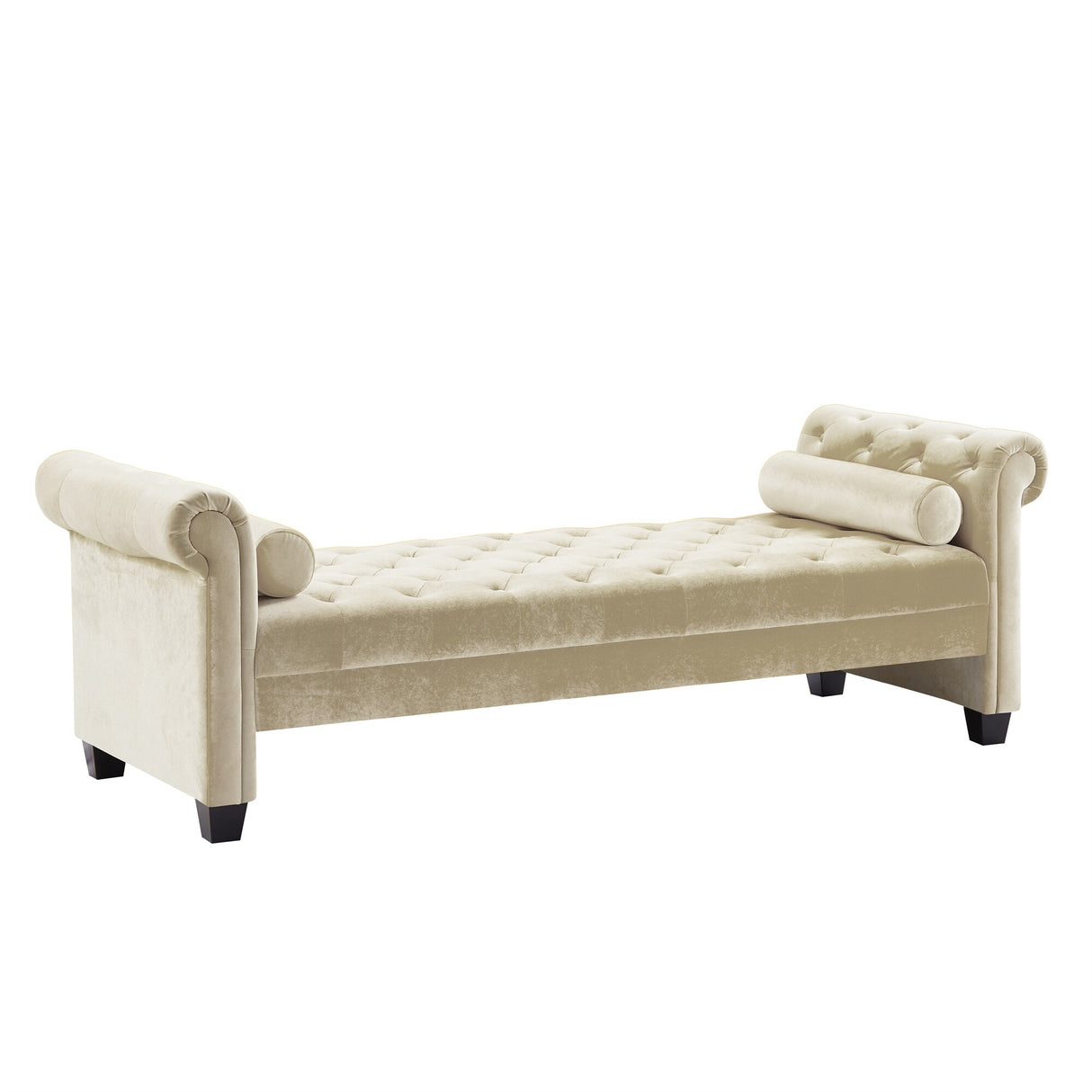 Rectangular Queen Benches Bedside Sofa with Armrests