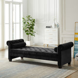 Rectangular Queen Benches Bedside Sofa with Armrests