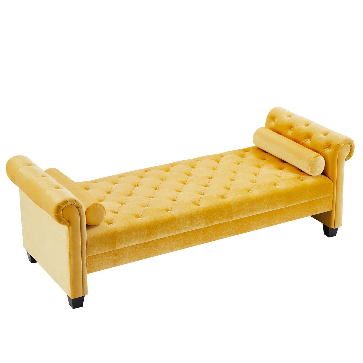 Rectangular Queen Benches Bedside Sofa with Armrests