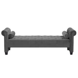Rectangular Queen Benches Bedside Sofa with Armrests