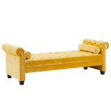Rectangular Queen Benches Bedside Sofa with Armrests
