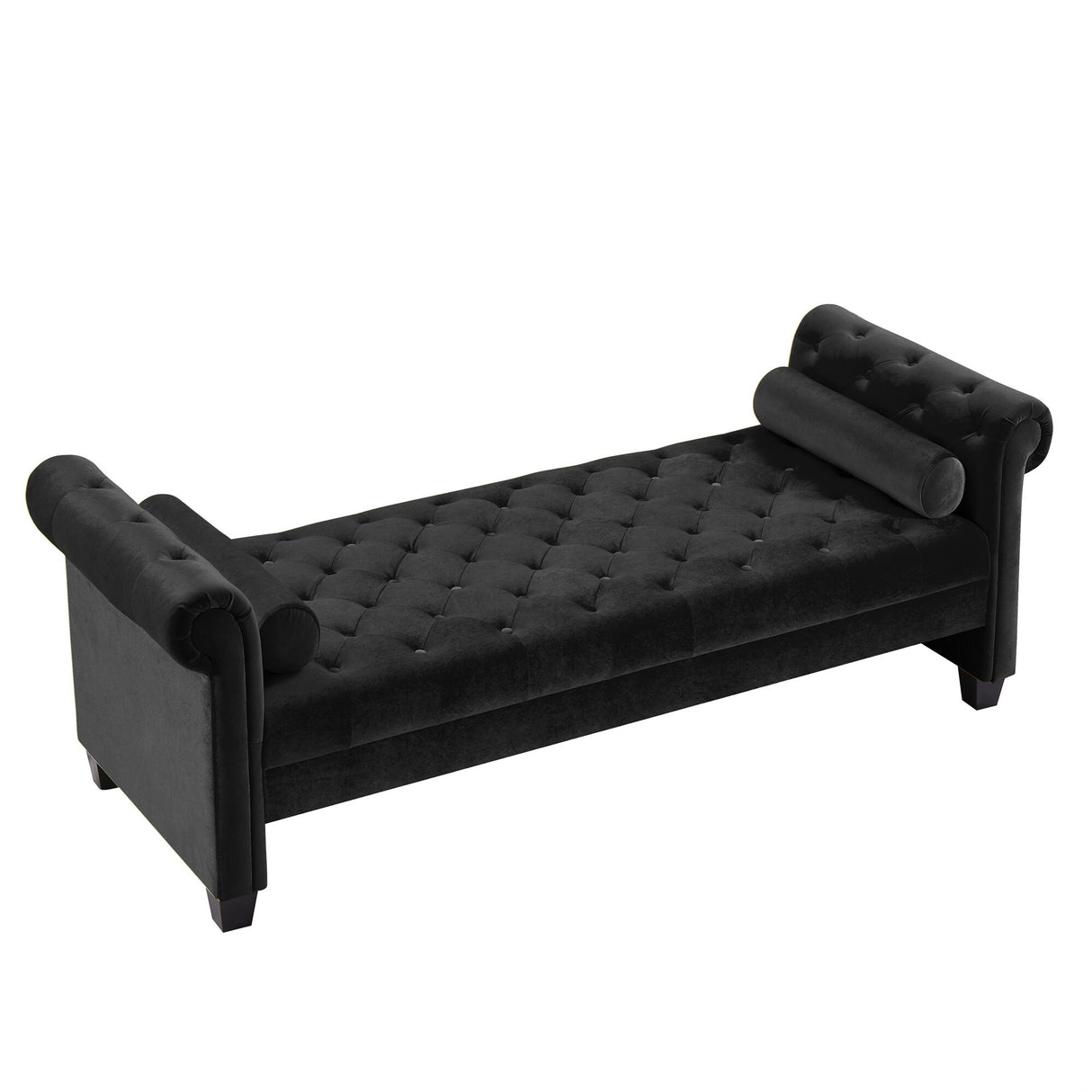 Rectangular Queen Benches Bedside Sofa with Armrests