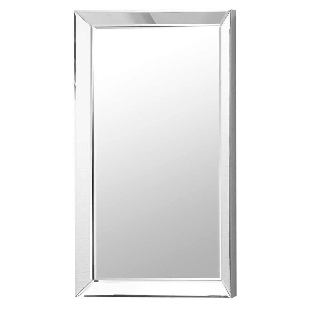 Rectangular Vanity Beveled Wall Mirror with Beveled Mirror Frame