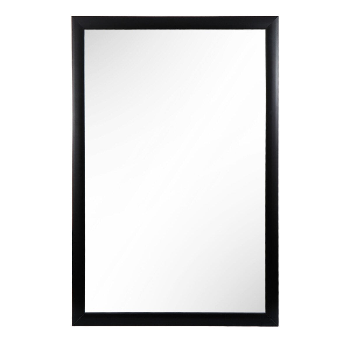Rectangular Wall-Mounted Bathroom Mirror with PS Frame - 36x0.8x24