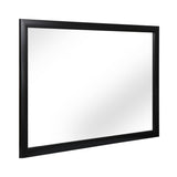 Rectangular Wall-Mounted Bathroom Mirror with PS Frame - 36x0.8x24