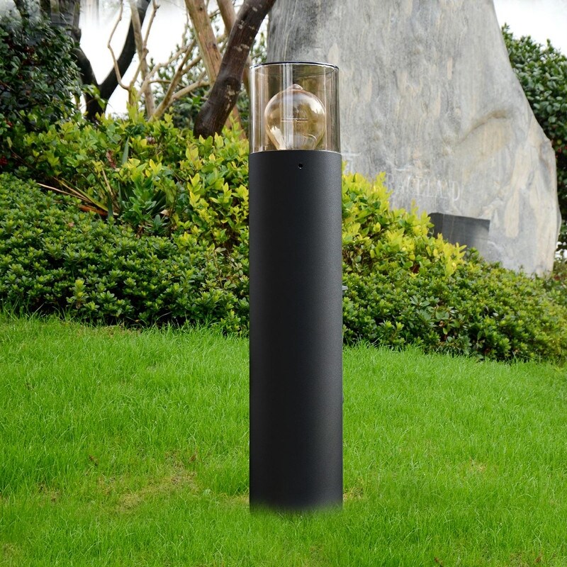 20-Inch Single-Bulb Bollard Ground Lantern(Two types of Color) - N/A