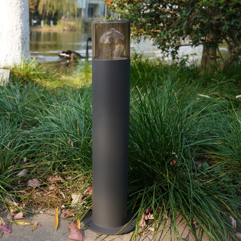 20-Inch Single-Bulb Bollard Ground Lantern(Two types of Color) - N/A