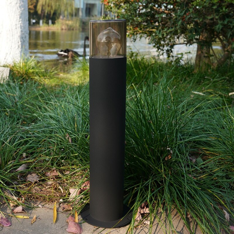 20-Inch Single-Bulb Bollard Ground Lantern(Two types of Color) - N/A