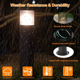 20-Inch Single-Bulb Bollard Ground Lantern(Two types of Color) - N/A