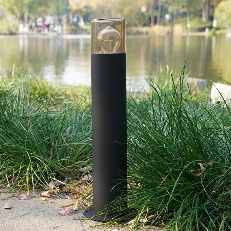 20-Inch Single-Bulb Bollard Ground Lantern(Two types of Color) - N/A
