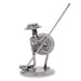 NOVICA Handmade Quixote in Love Recycled Auto Parts Statuette (Mexico)