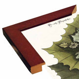 Red Bird-VINAPP130589 Framed Print 22"x16.25" by Vintage Apple Collection