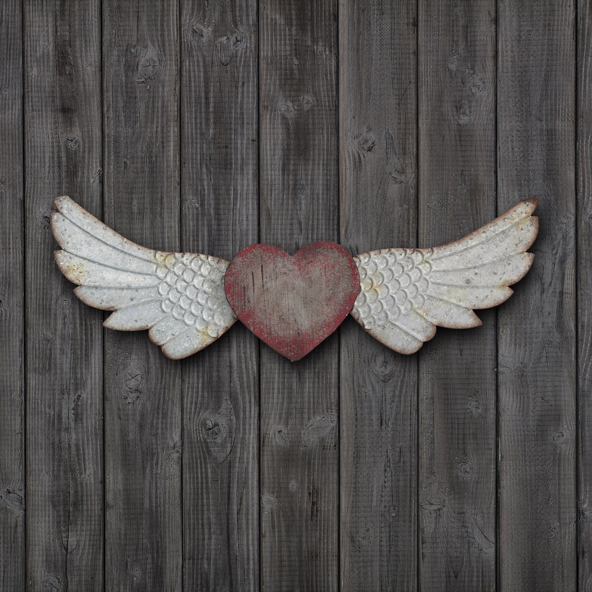 Heart with Wings Wall Décor - 35.5" x 13.5"