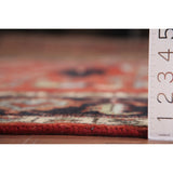 Red Heriz Serapi Oriental Area Rug Handmade Wool Carpet - 7'9" x 9'10"
