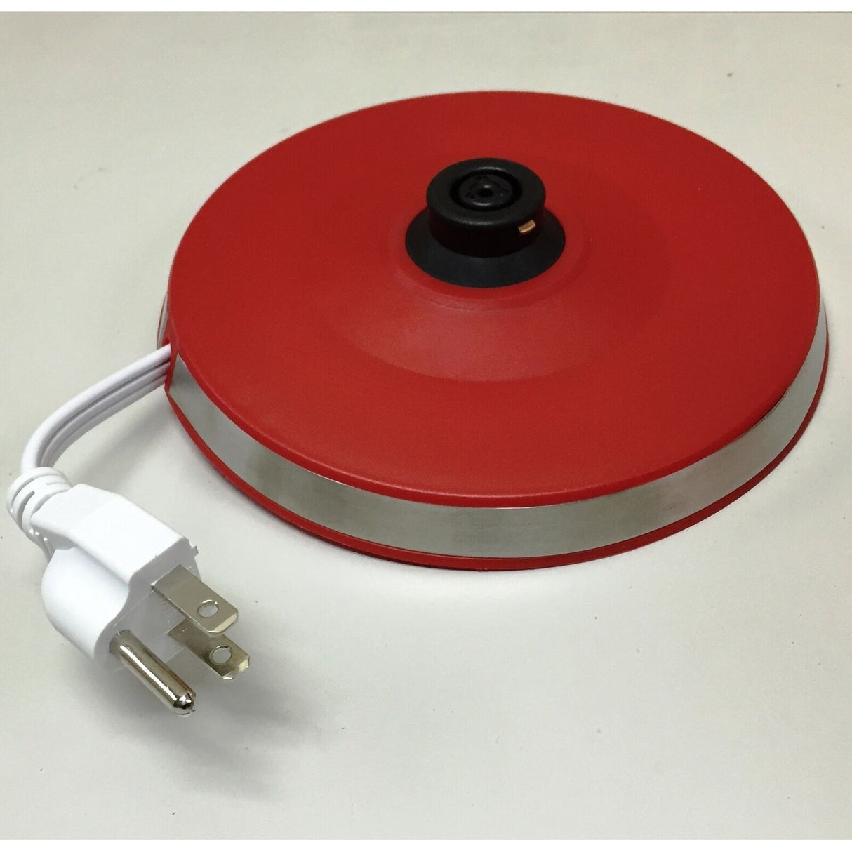 Red Polka Dot Ceramic Electric Kitchen Kettle