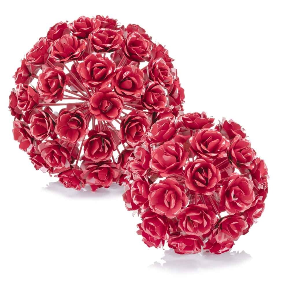 HomeRoots Red/Rose - Sphere