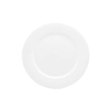 Red Vanilla Rimmed Dinner Plates (Set of 4)