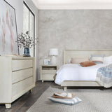 Classic Home Reece Mango Wood Nightstand in Sand