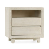Classic Home Reece Mango Wood Nightstand in Sand