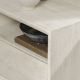 Classic Home Reece Mango Wood Nightstand in Sand