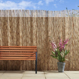 Decorative Reed Fence For Outdoor Garden And Backyard Privacy
