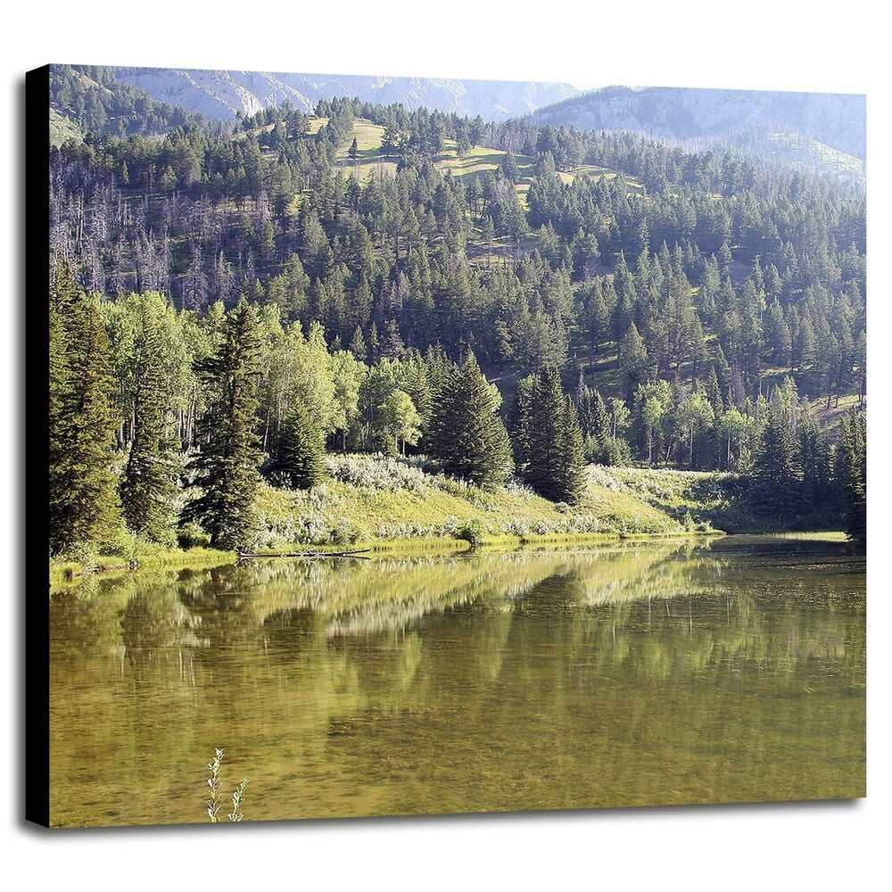 Reflections I-WILWAY109789 Framed Print 24"x24" by Willow Way Studios, Inc.