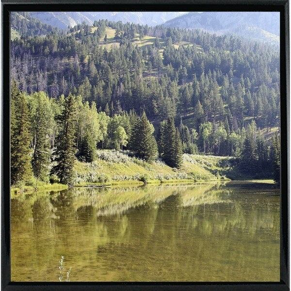 Reflections I-WILWAY109789 Framed Print 24"x24" by Willow Way Studios, Inc.