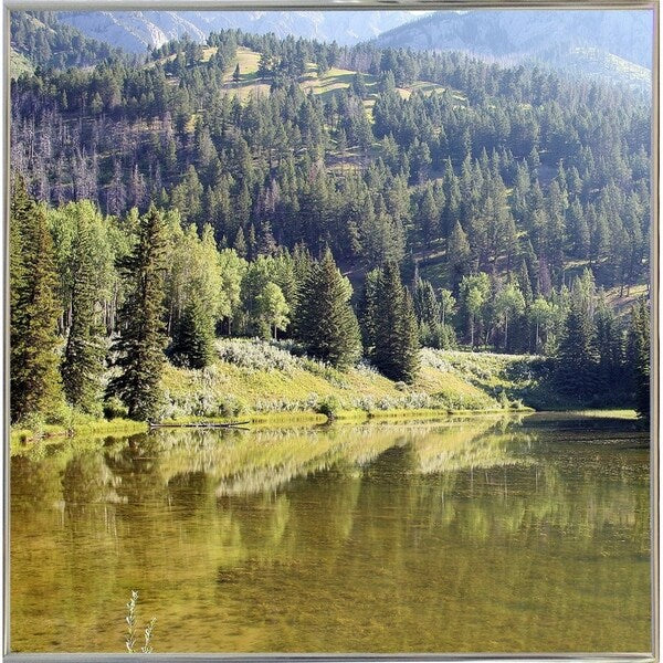 Reflections I-WILWAY109789 Framed Print 24"x24" by Willow Way Studios, Inc.