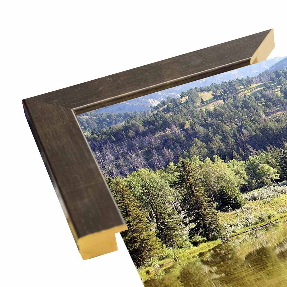 Reflections I-WILWAY109789 Framed Print 24"x24" by Willow Way Studios, Inc.