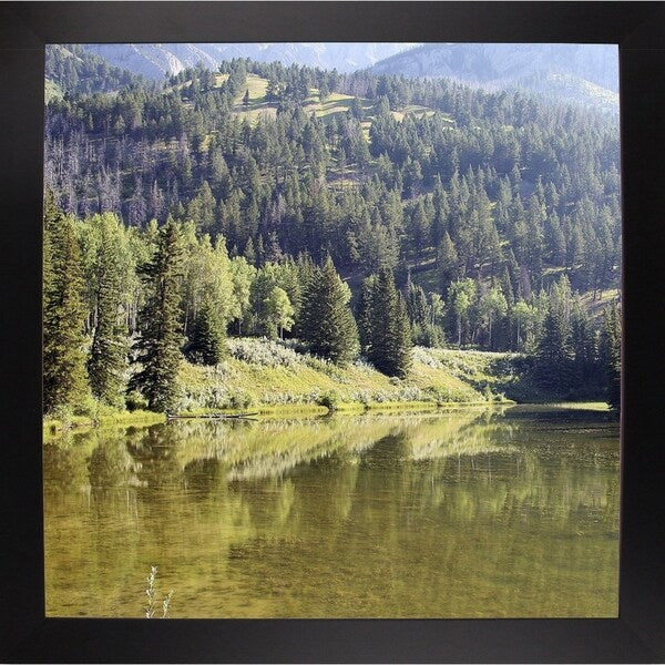 Reflections I-WILWAY109789 Framed Print 24"x24" by Willow Way Studios, Inc.