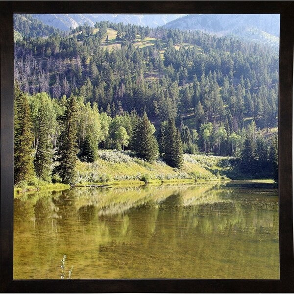 Reflections I-WILWAY109789 Framed Print 24"x24" by Willow Way Studios, Inc.
