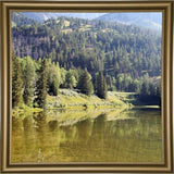 Reflections I-WILWAY109789 Framed Print 24"x24" by Willow Way Studios, Inc.