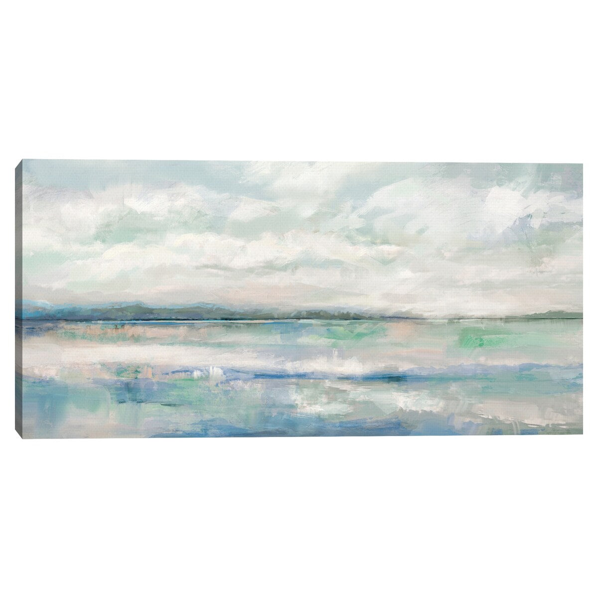 Reflective Horizon by Studio Arts Canvas Art Print