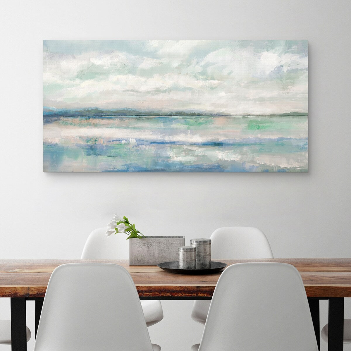 Reflective Horizon by Studio Arts Canvas Art Print